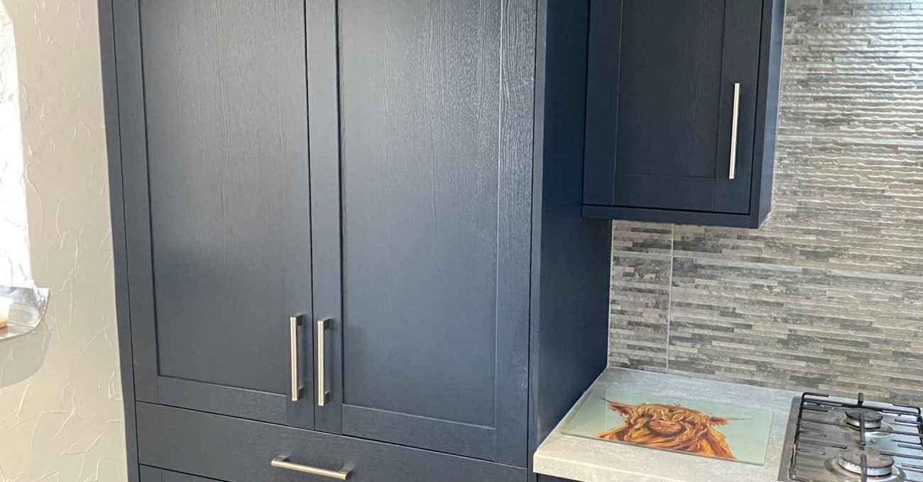 Discover how Lord Kitchens transformed a tired kitchen into a modern, organised space with better storage and integrated appliances in this Chesterfield kitchen renovation.